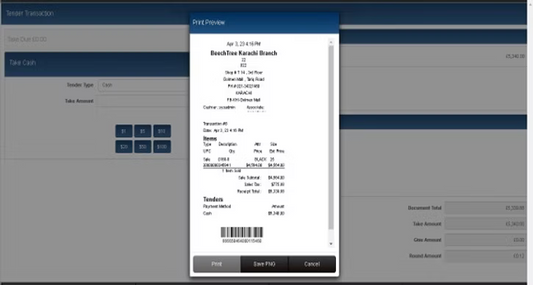 Go Green - Save invoice as PNG