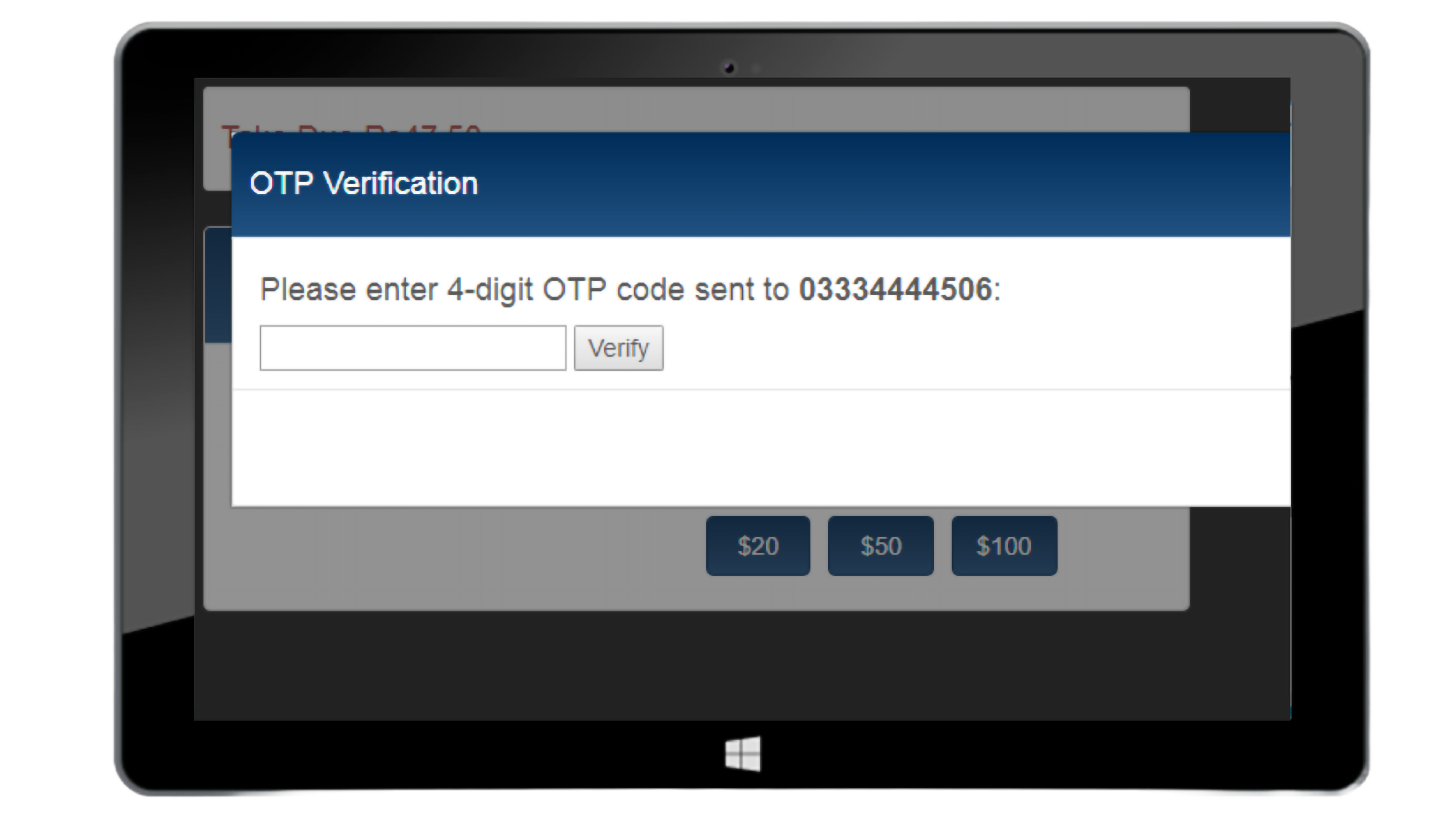One Time Verification Code Table OTP - One Time Password Verification – Plugins For Prism