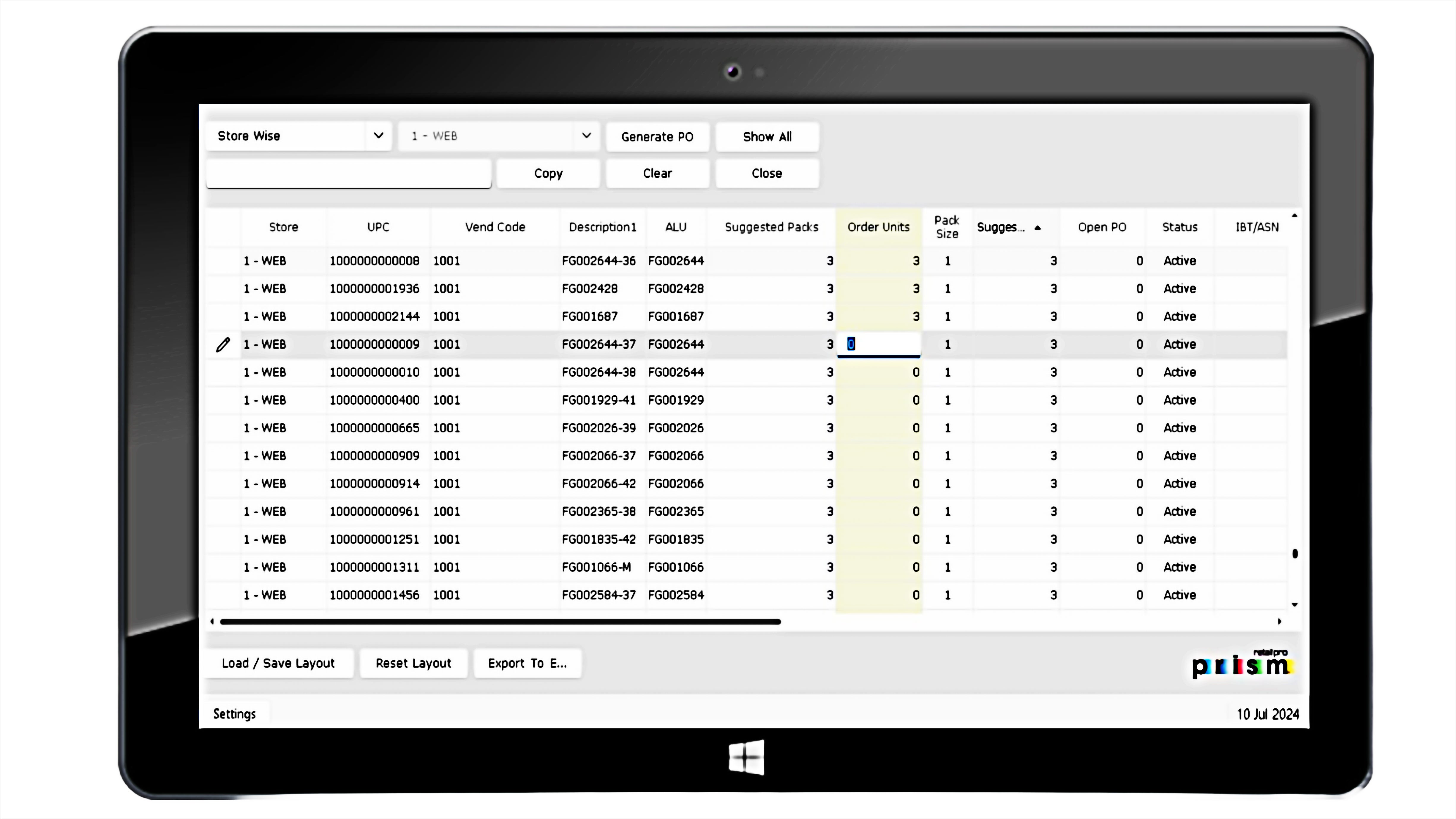Prism Cost Module Function Advanced Replenishment Module – Plugins For Prism