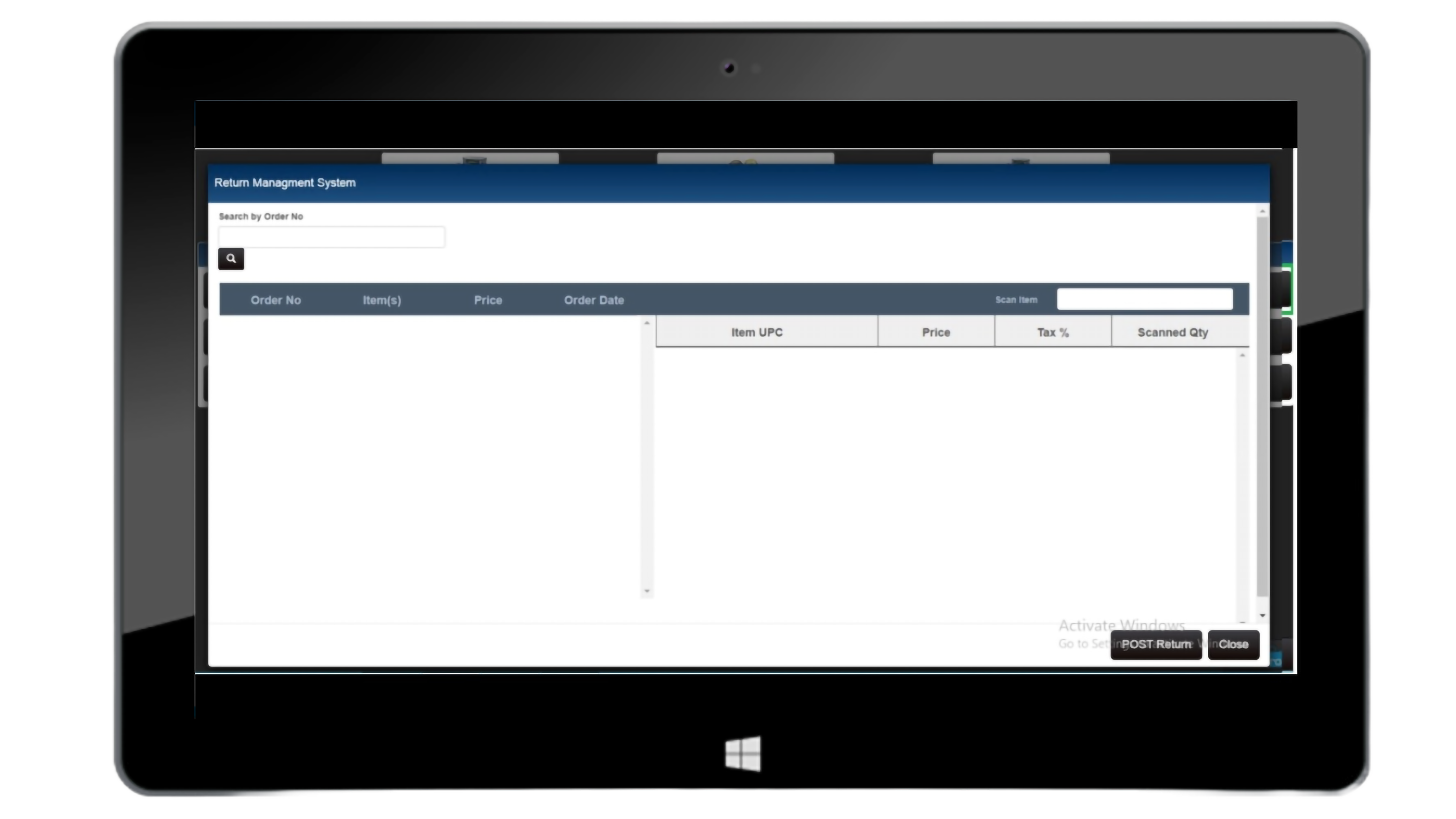 Return Management system – Plugins For Prism